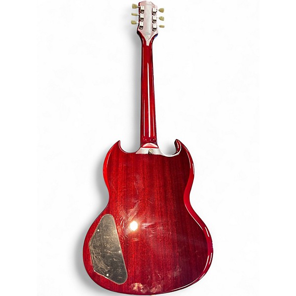 Used Epiphone SG STANDARD VIBROLA Cherry Solid Body Electric Guitar