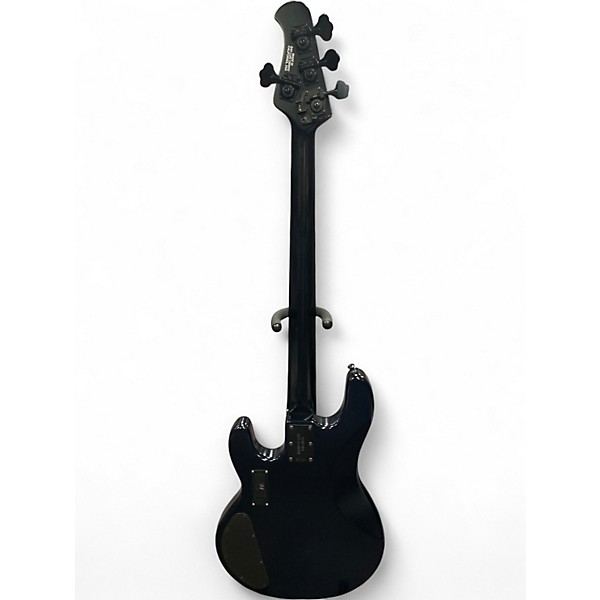 Used 2006 Ernie Ball Music Man Stingray Stealth 4 String Black Electric Bass Guitar