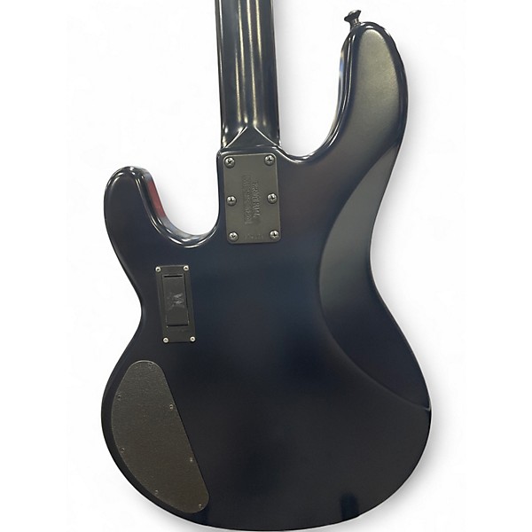 Used 2006 Ernie Ball Music Man Stingray Stealth 4 String Black Electric Bass Guitar