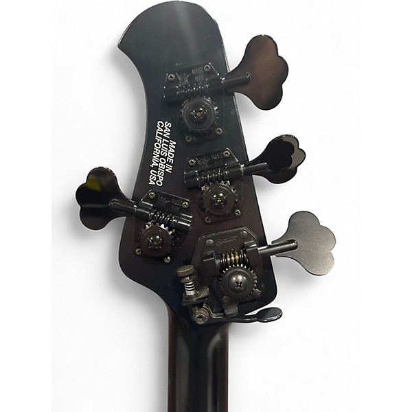 Used 2006 Ernie Ball Music Man Stingray Stealth 4 String Black Electric Bass Guitar