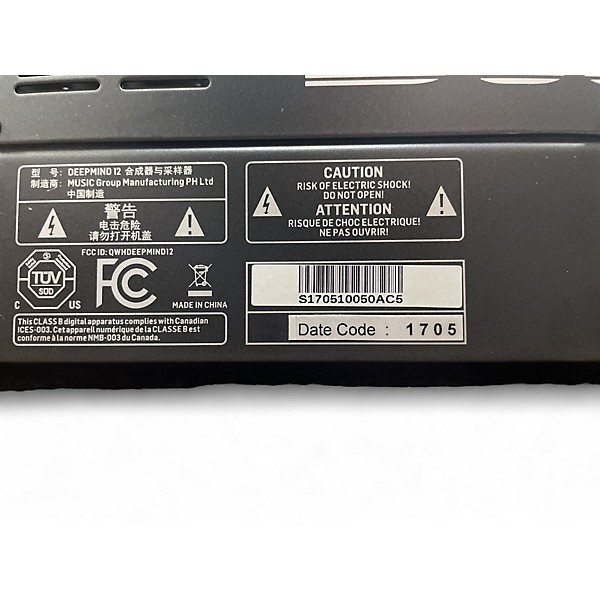 Used Behringer DeepMind 12 Synthesizer