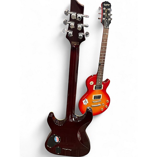 Used Schecter Guitar Research C1 LIMITED RED Solid Body Electric Guitar