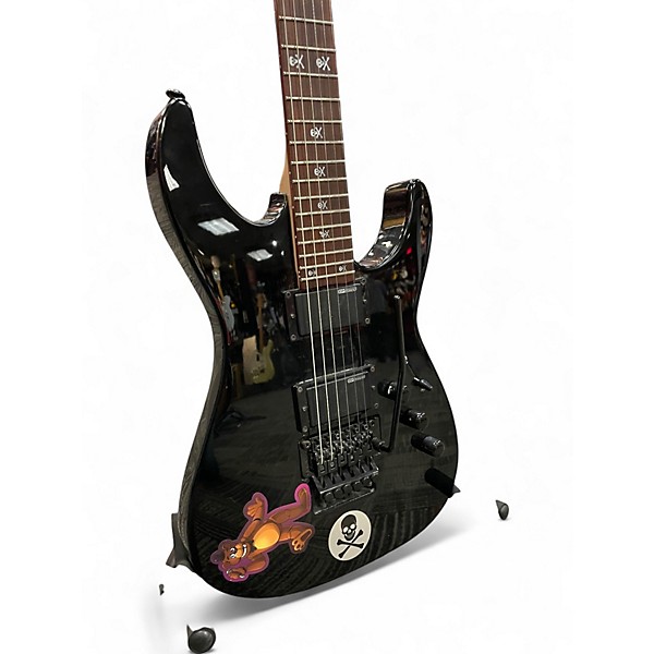 Used ESP LTD KH202 Kirk Hammett Signature Black Solid Body Electric Guitar