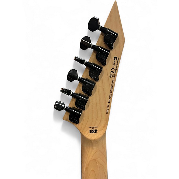 Used ESP LTD KH202 Kirk Hammett Signature Black Solid Body Electric Guitar