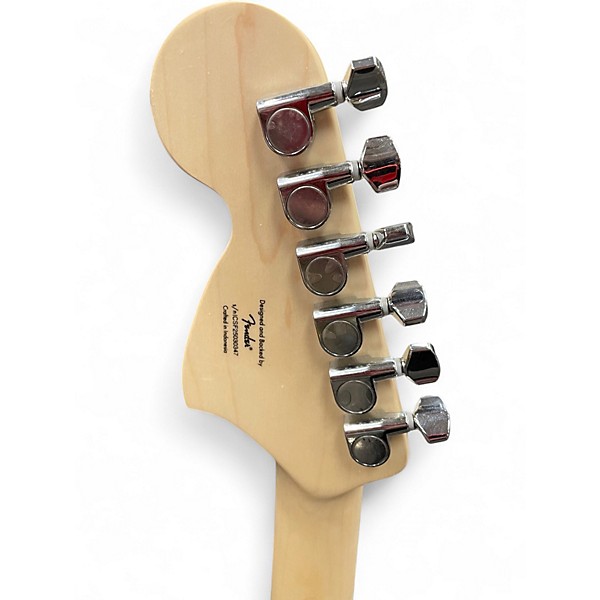 Used Squier Affinity Stratocaster White Solid Body Electric Guitar