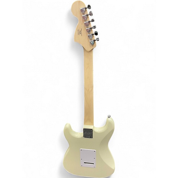 Used Squier Affinity Stratocaster White Solid Body Electric Guitar