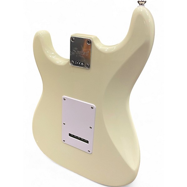 Used Squier Affinity Stratocaster White Solid Body Electric Guitar