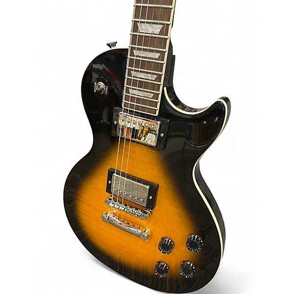Used Epiphone Les Paul Tribute Plus 2 Color Sunburst Solid Body Electric Guitar
