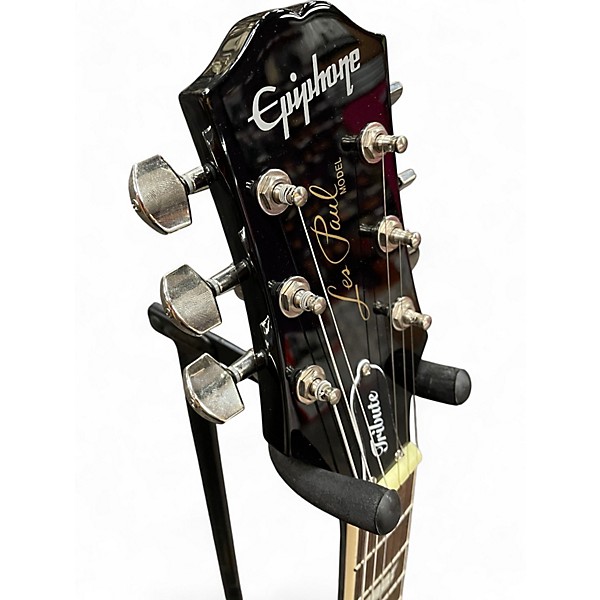 Used Epiphone Les Paul Tribute Plus 2 Color Sunburst Solid Body Electric Guitar