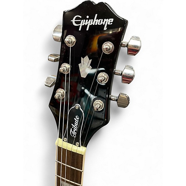Used Epiphone SG Tribute Plus 2 Color Sunburst Solid Body Electric Guitar