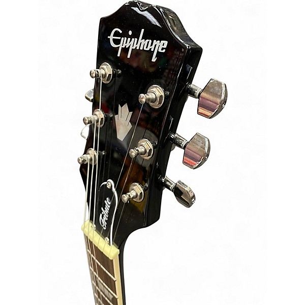 Used Epiphone SG Tribute Plus 2 Color Sunburst Solid Body Electric Guitar