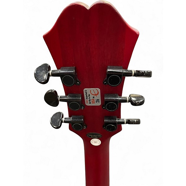 Used Epiphone Dot Studio Worn Cherry Hollow Body Electric Guitar