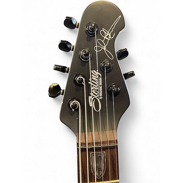 Used Sterling by Music Man JP60 Black Solid Body Electric Guitar