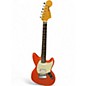 Used Fender Jagstang Fiesta Red Solid Body Electric Guitar thumbnail