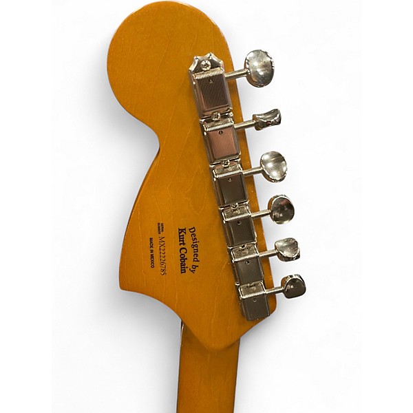 Used Fender Jagstang Fiesta Red Solid Body Electric Guitar