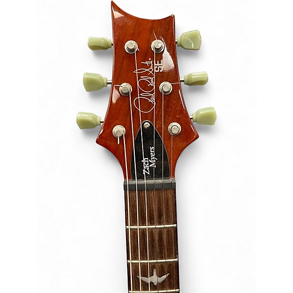 Used PRS Zach Myers Signature SE SUNBURST Solid Body Electric Guitar