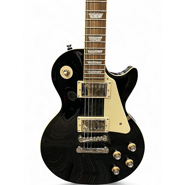 Used Epiphone Les Paul Standard Black Solid Body Electric Guitar