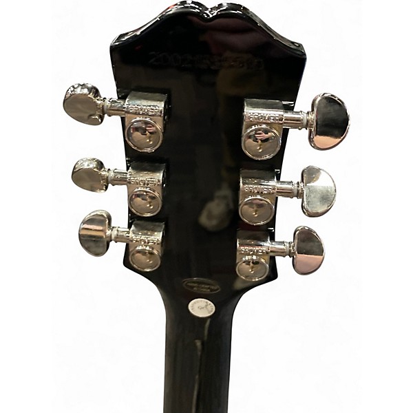 Used Epiphone Les Paul Standard Black Solid Body Electric Guitar