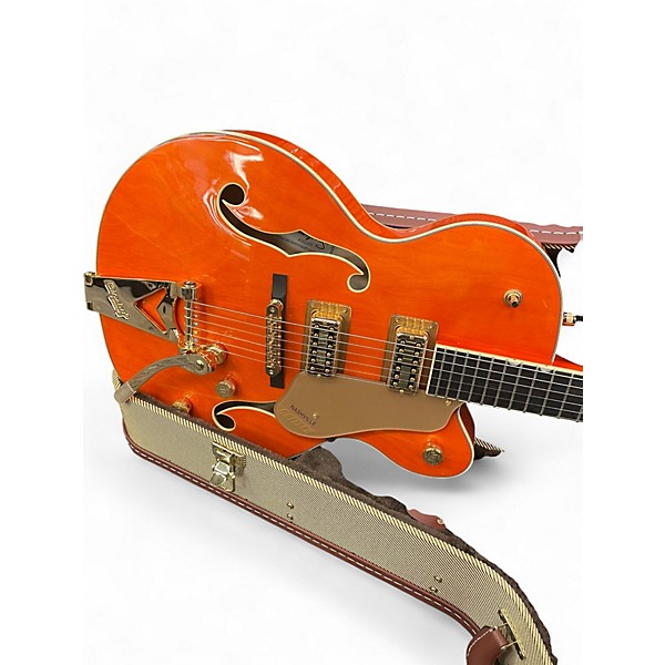 Used Gretsch Guitars Synchromatic Nashville Orange Hollow Body Electric Guitar