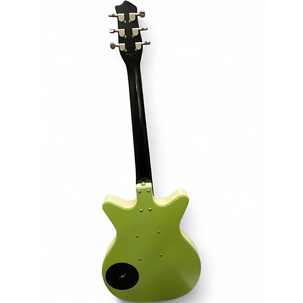 Used Danelectro 59M NOS+ GREEN Solid Body Electric Guitar
