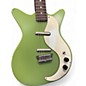 Used Danelectro 59M NOS+ GREEN Solid Body Electric Guitar