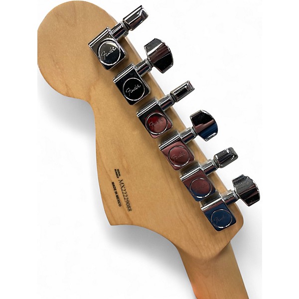 Used Fender Mustang Candy Apple Red Solid Body Electric Guitar