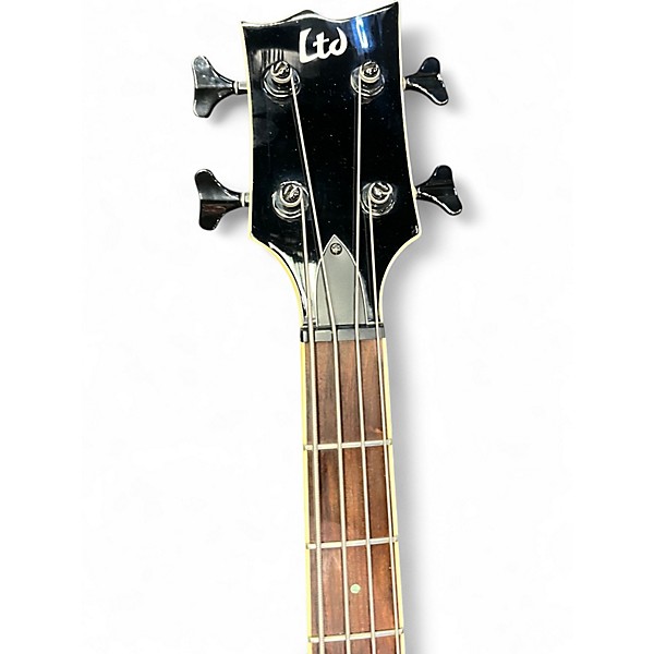 Used Ltd Viper 254 Trans Red Electric Bass Guitar