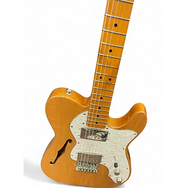 Used Squier Classic Vibe Telecaster Thinline Blonde Hollow Body Electric Guitar