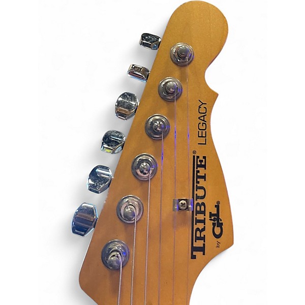 Used G&L Tribute Legacy Candy Apple Red Solid Body Electric Guitar