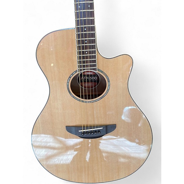 Used Yamaha APX600 Natural Acoustic Electric Guitar