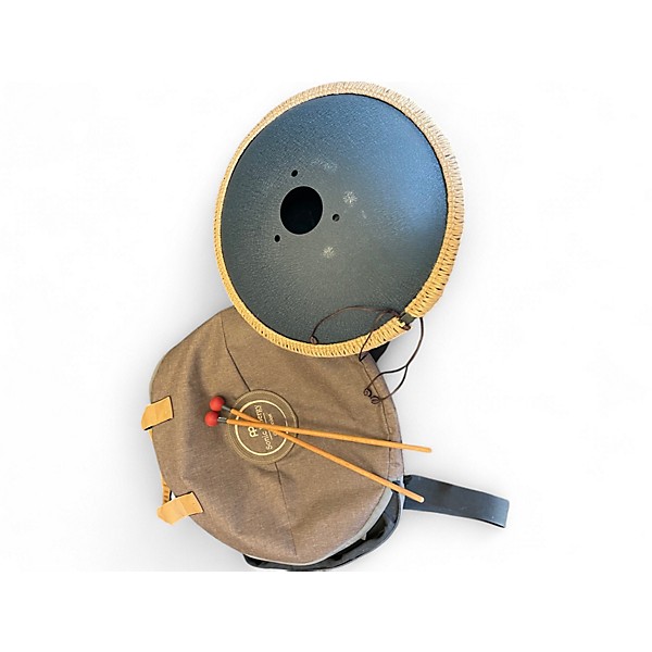 Used MEINL OSTD2NBE Sonic Energy Octave Steel Tongue Drum Blau graviert Steel Drum