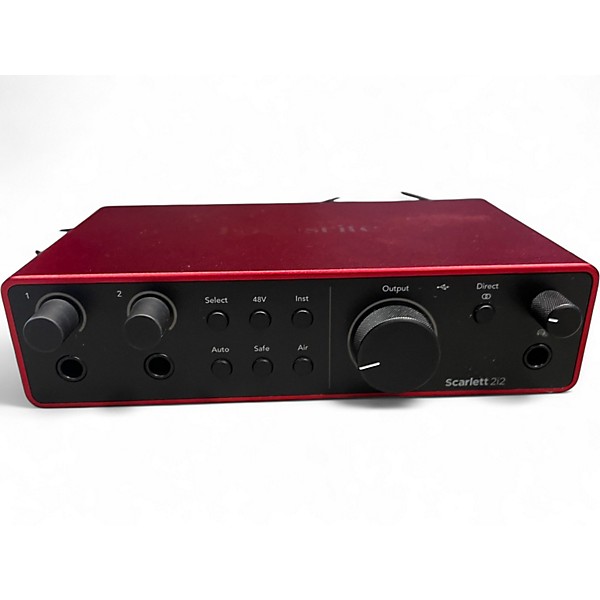 Used Focusrite Scarlett 2i2 Gen 4 Audio Interface