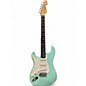 Used 2024 Fender FAT 50S STRATOCASTER CLOSET CLASSIC LEFT HANDED Surf Green Solid Body Electric Guitar thumbnail