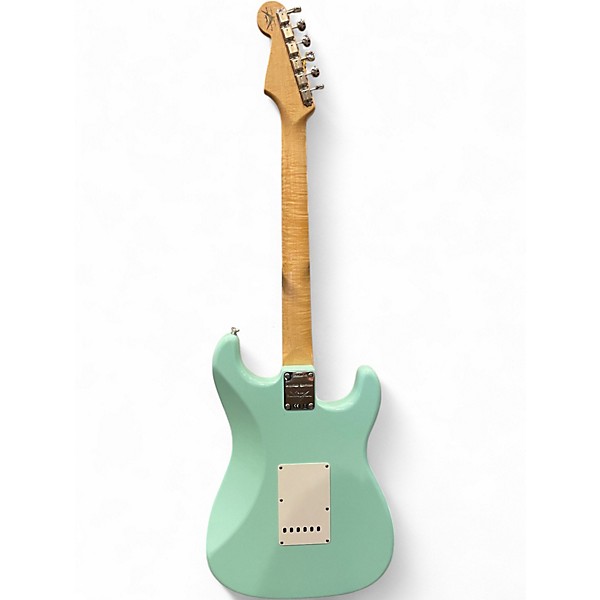 Used 2024 Fender FAT 50S STRATOCASTER CLOSET CLASSIC LEFT HANDED Surf Green Solid Body Electric Guitar