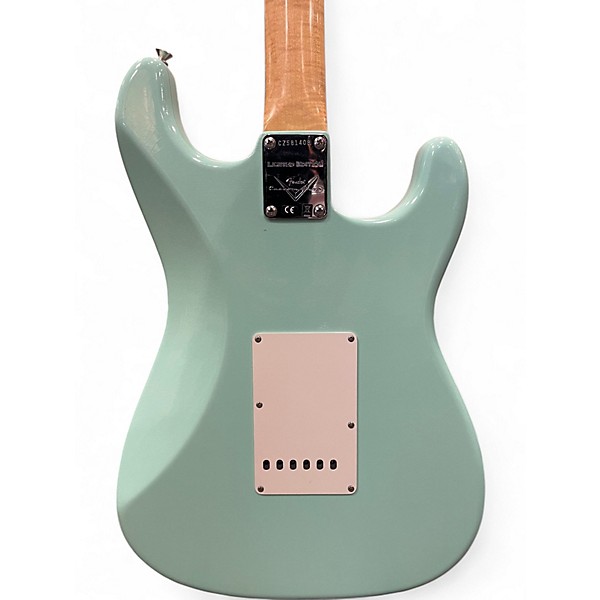 Used 2024 Fender FAT 50S STRATOCASTER CLOSET CLASSIC LEFT HANDED Surf Green Solid Body Electric Guitar