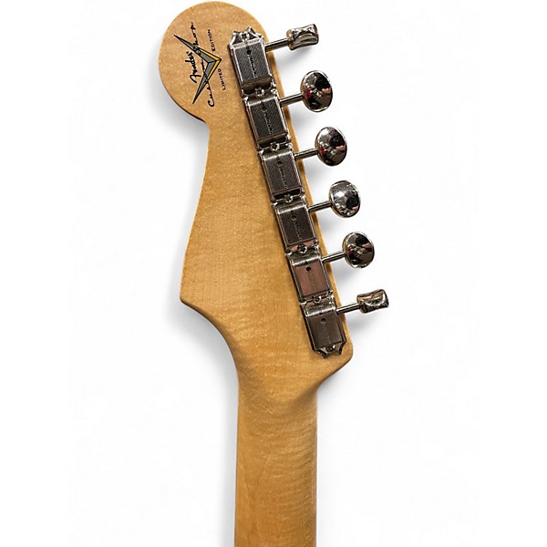 Used 2024 Fender FAT 50S STRATOCASTER CLOSET CLASSIC LEFT HANDED Surf Green Solid Body Electric Guitar