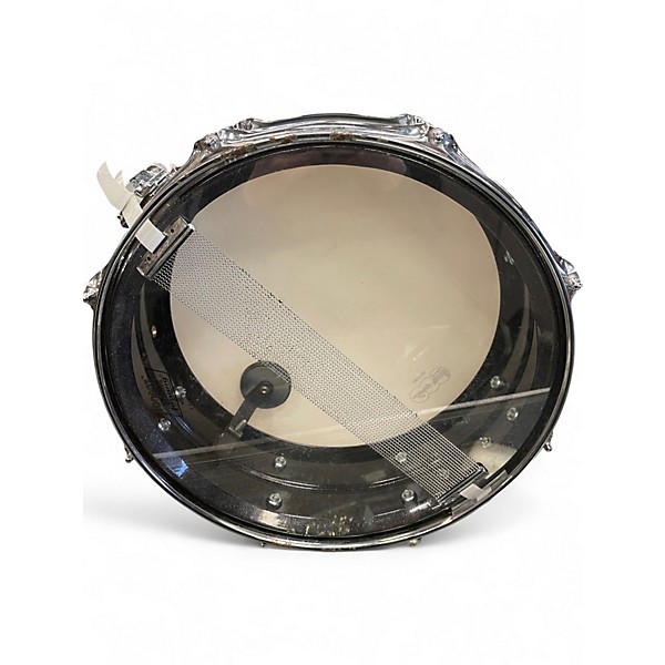 Used Ludwig 5X14 Acrolite Snare gray sparkle Drum