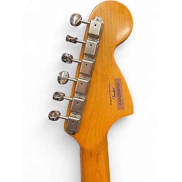 Used Squier Classic Vibe Stratocaster HSS Left Handed Black Solid Body Electric Guitar