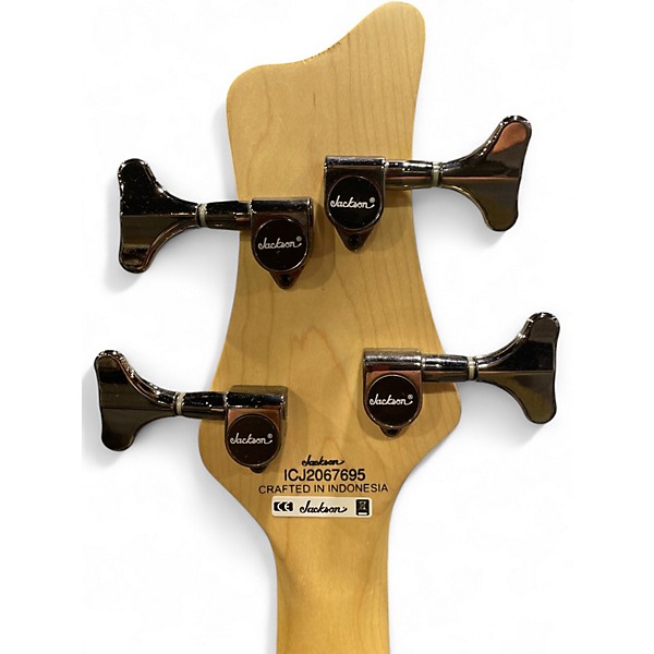 Used Jackson js3 silver burst Electric Bass Guitar