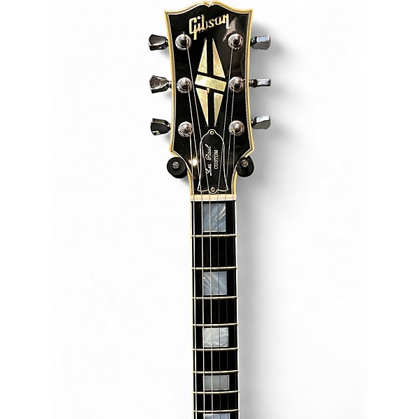 Used Gibson Les Paul Custom Silverburst Solid Body Electric Guitar