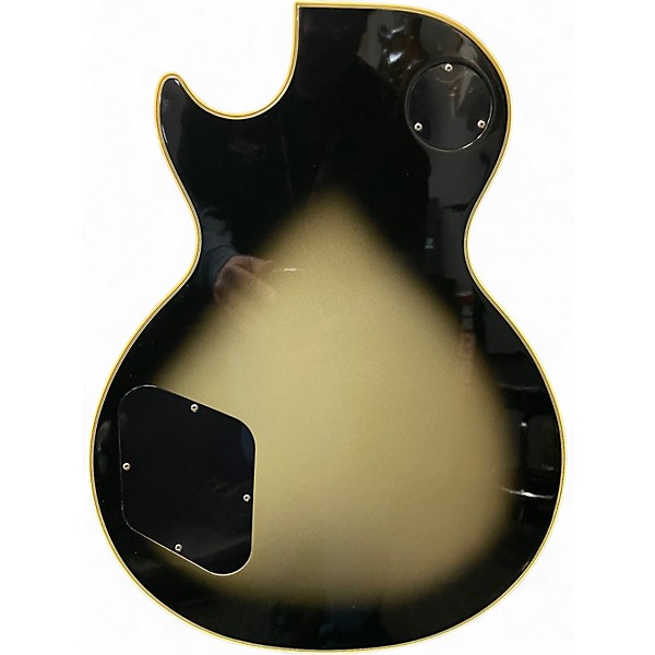 Used Gibson Les Paul Custom Silverburst Solid Body Electric Guitar