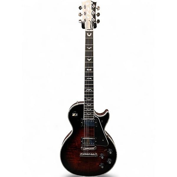 Used 2025 Gibson les paul custom bats in flight orange burst Solid Body Electric Guitar