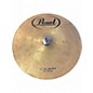 Used Pearl 14in cx300 14 in hihat pair Cymbal thumbnail
