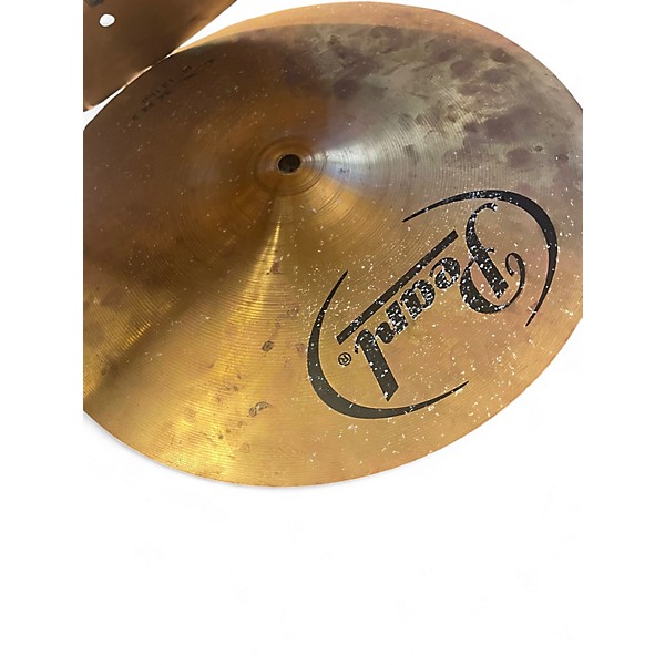Used Pearl 14in cx300 14 in hihat pair Cymbal
