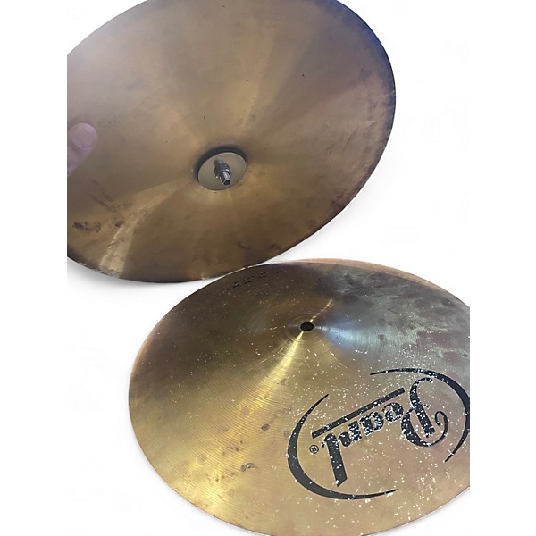 Used Pearl 14in cx300 14 in hihat pair Cymbal