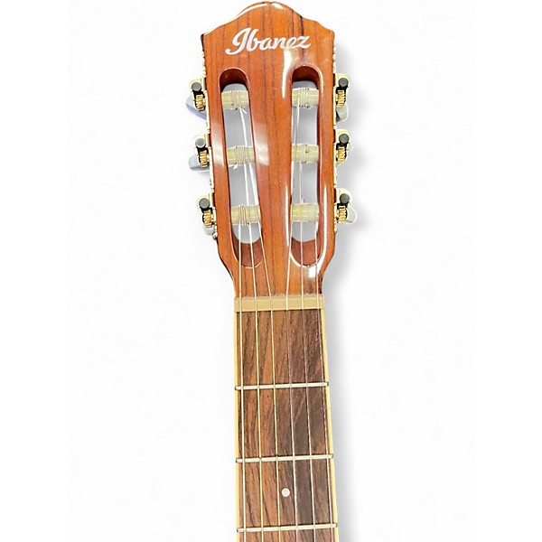 Used Ibanez AEG10NII Natural Classical Acoustic Electric Guitar