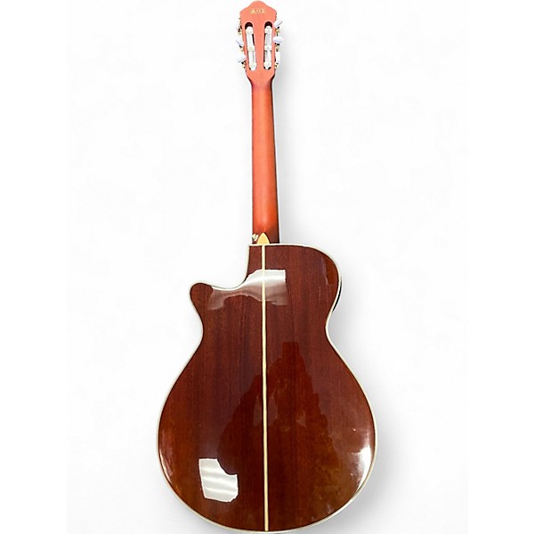 Used Ibanez AEG10NII Natural Classical Acoustic Electric Guitar