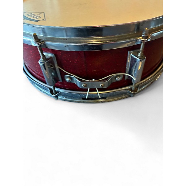 Used Kent 14in KENT 14X5 RED SPARKEL Drum