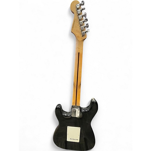 Used Squier Standard Stratocaster Black Solid Body Electric Guitar