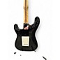 Used Squier Standard Stratocaster Black Solid Body Electric Guitar